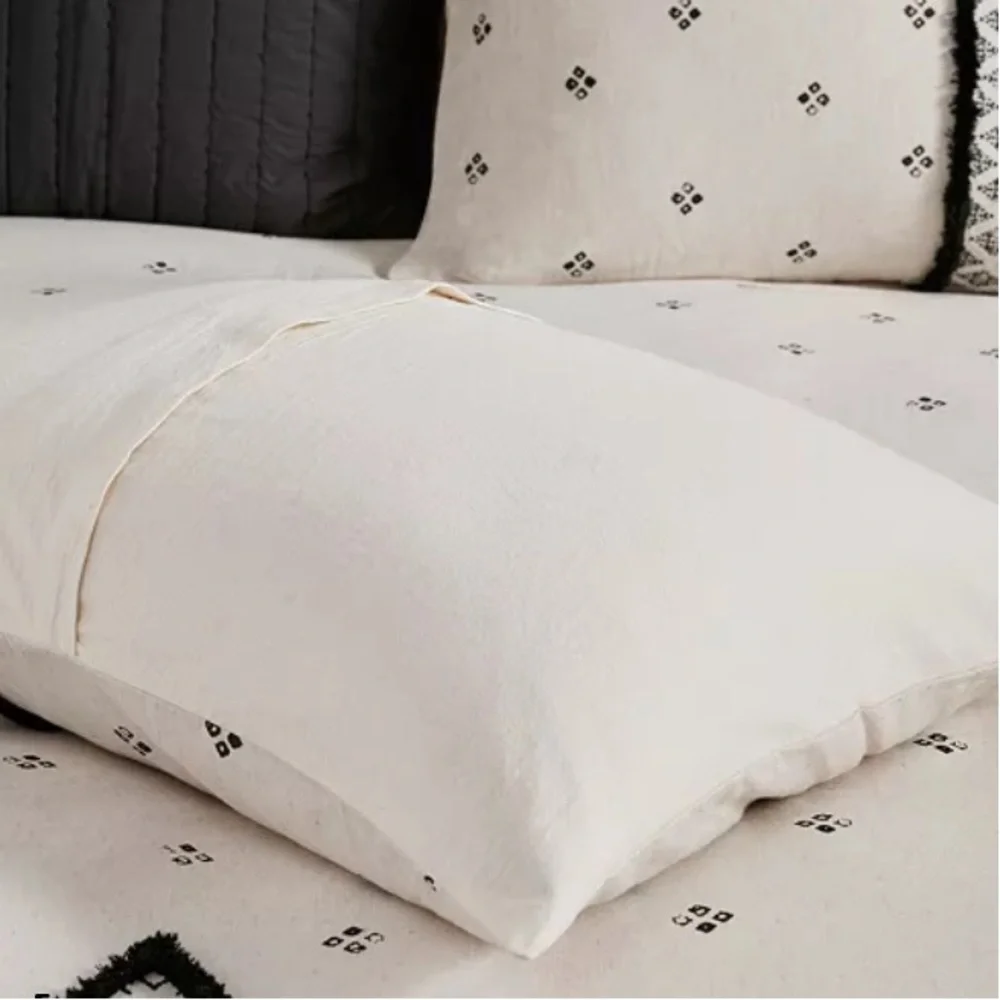 New! 3-piece Cotton Duvet Cover Set with Shams